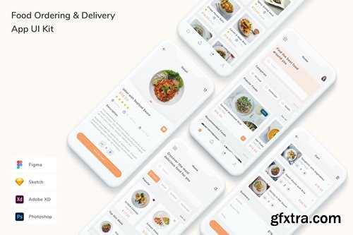 Food Ordering & Delivery App UI Kit