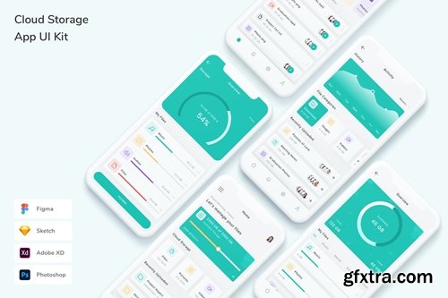 Cloud Storage App UI Kit