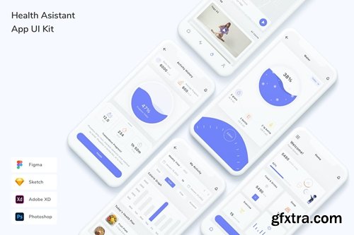 Health Asistant App UI Kit