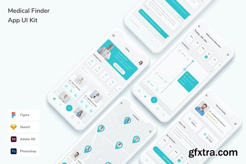 Medical Finder App UI Kit