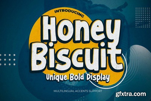 Honey Biscuit - Unique Bold Display