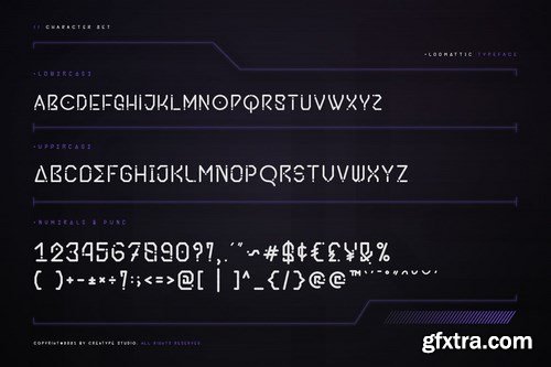 Loomattic Futuristic Business Font