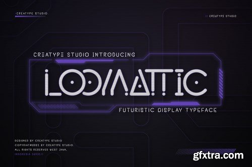 Loomattic Futuristic Business Font