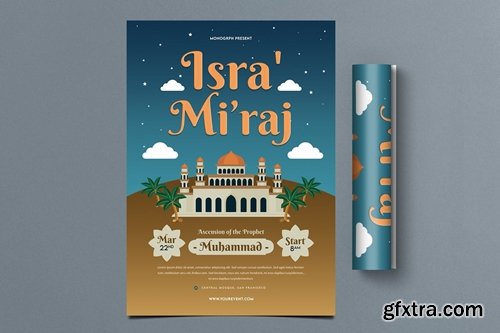 Isra Mi\'raj Flyer