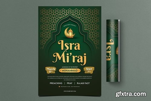 Isra Mi\'raj Flyer