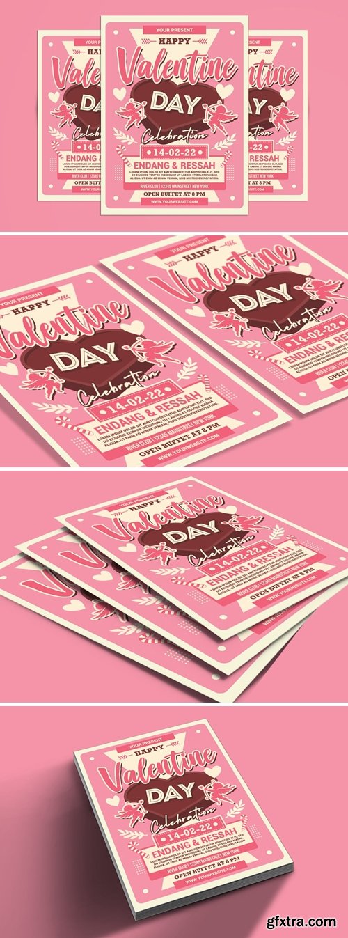 Valentine\'s Day Celebration Flyer