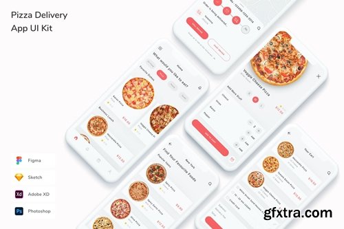 Pizza Delivery App UI Kit