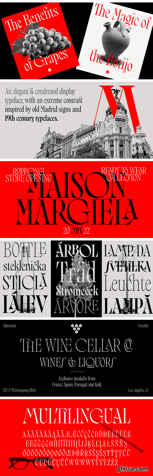 Almoneda Font Family