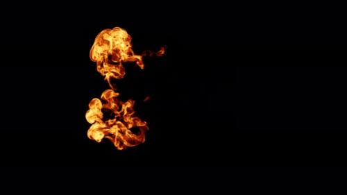 Videohive - Fire Puff 4K - 33815830 - 33815830