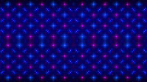 Videohive - Blue Pink Color Glowing Star Background Animation - 35891932 - 35891932