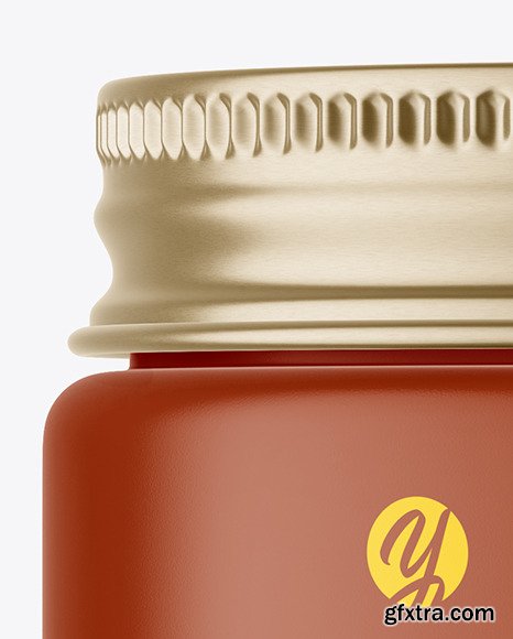 Matte Plastic Jar Mockup 65883