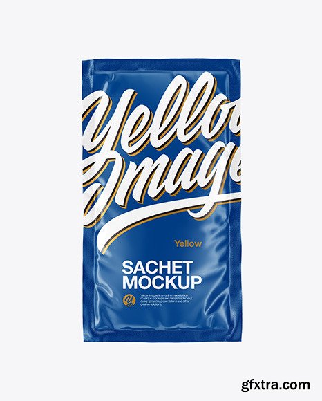 Glossy Sachet Mockup 65805