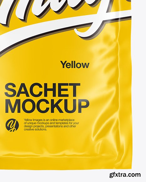 Glossy Sachet Mockup 65805