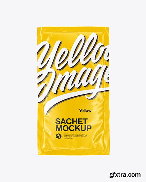 Glossy Sachet Mockup 65805