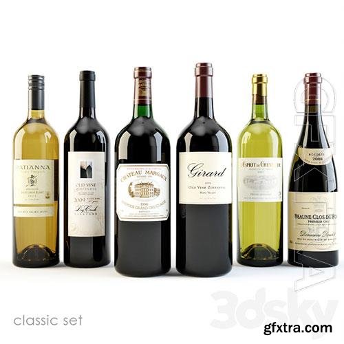 Bottles of wine  Classic