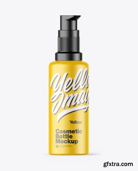 Matte Cosmetic Bottle Mockup 73021