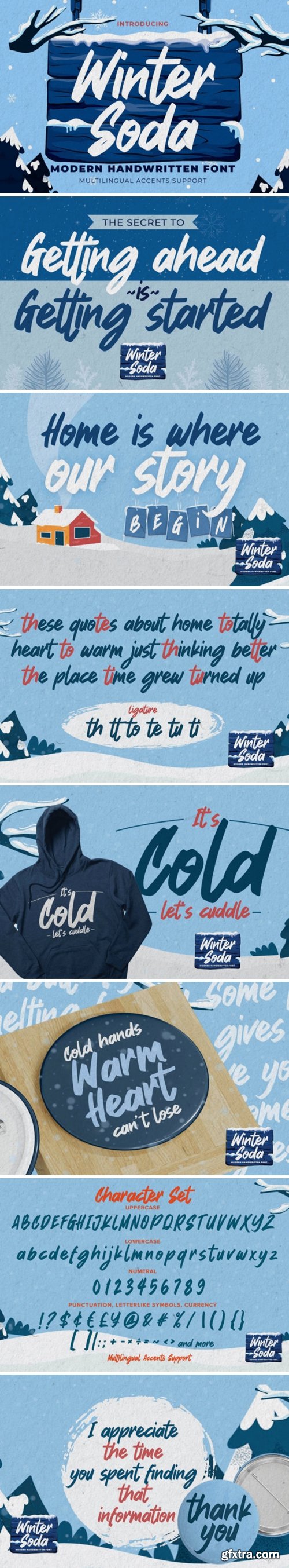 Winter Soda Font