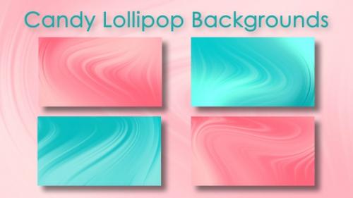 Videohive - Candy Lollipop Backgrounds - 35878719 - 35878719