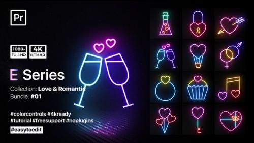 Videohive - Valentine’s Neon Elements - 35920755 - 35920755