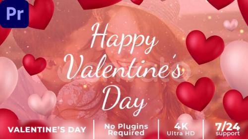 Videohive - Valentines Day Intro MOGRT - 35930807 - 35930807