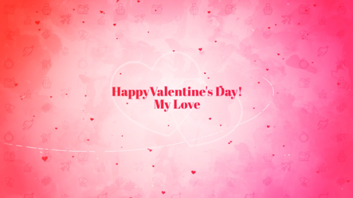 Videohive - Valentines Day Wishes Mogrt - 35932897 - 35932897