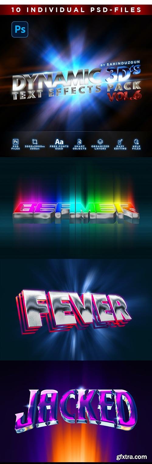 GraphicRiver - DYNAMIC 3D's - Vol.6