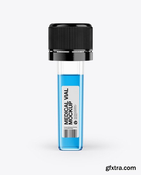 Medical Vial Mockup 67141