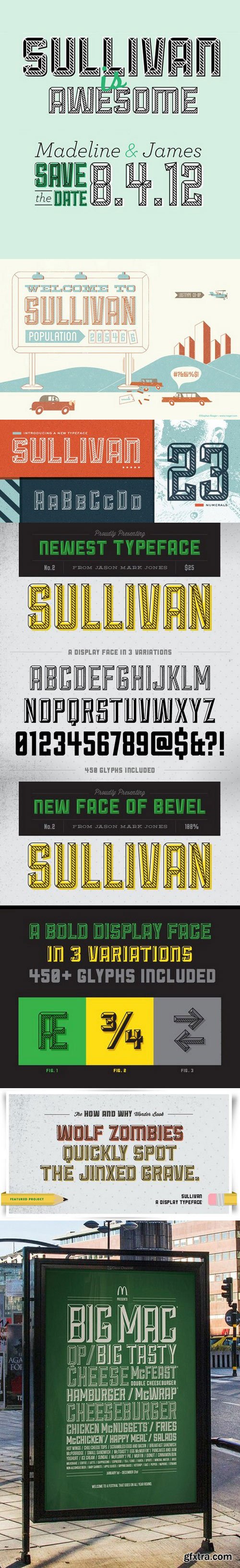 Sullivan fonts