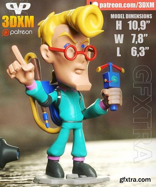 3DXM - Egon Spengler Chibi