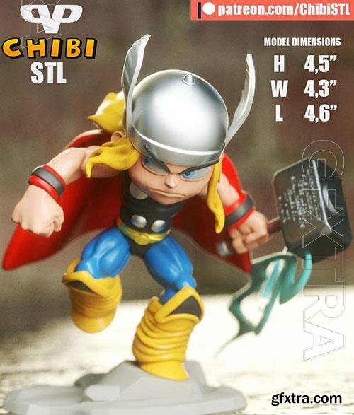 3DXM - Thor Chibi (Marvel)