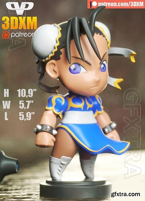 3DXM - Chun-Li Chibi