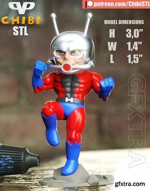 3DXM - Ant-Man Chibi (Marvel)