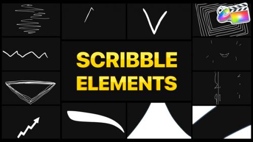 Videohive - Scribble Elements | FCPX - 35934513 - 35934513