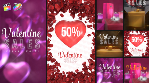 Videohive - Valentine Sales Stories Pack - 35938119 - 35938119