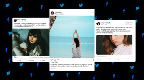 Videohive - Animated Social Posts - 35970914 - 35970914