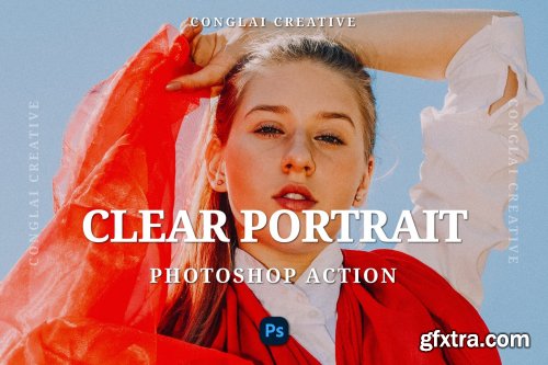 Clear Portrait - Photoshop Action