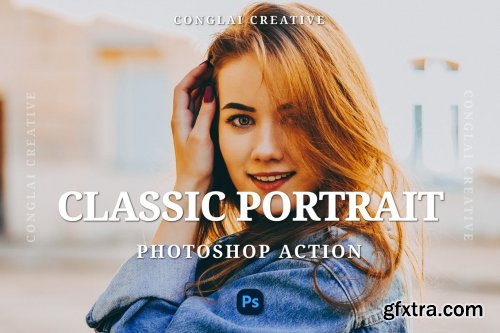 Classic Portrait - Photoshop Action