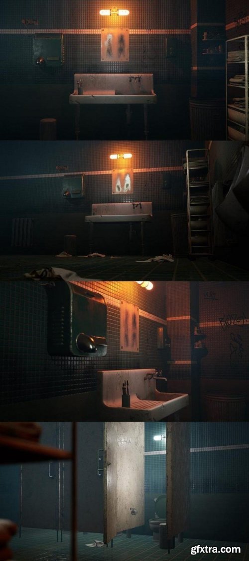 Unreal Engine – Old Restroom