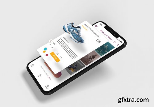 CreativeMarket - iPhone X Multilayer Mockup Set 4127981