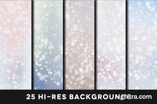 CreativeMarket - Abstract Winter Backgrounds Vol. 01 6793599