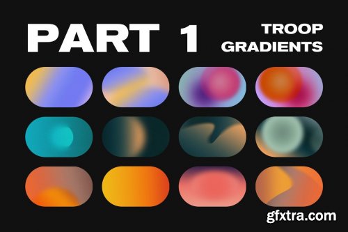 CreativeMarket - Troop - Textured Grain Gradients 5544462