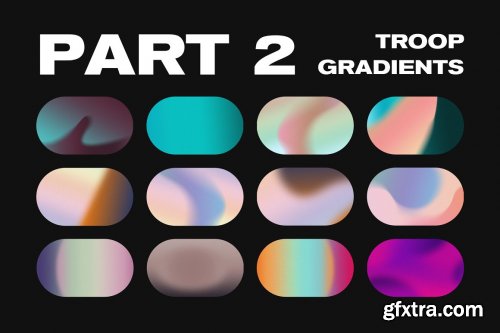 CreativeMarket - Troop - Textured Grain Gradients 5544462