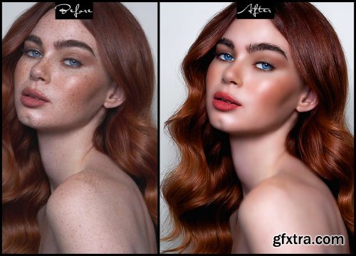 Pro Skin Portrait Photoshop Action