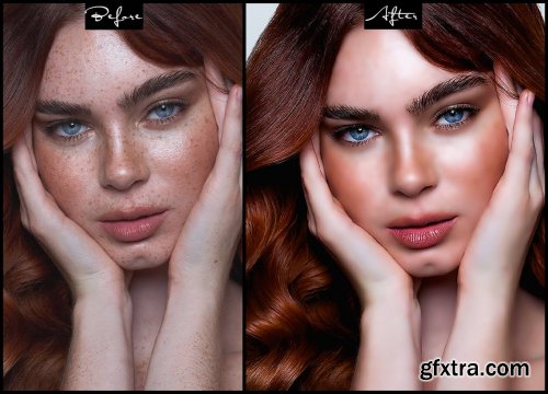 Pro Skin Portrait Photoshop Action