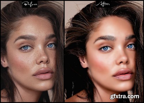 Pro Skin Portrait Photoshop Action