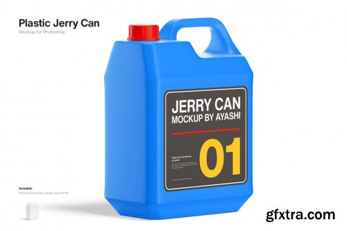 Jerry Can Mockup