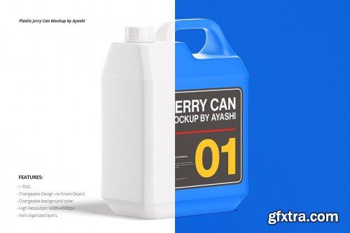 Jerry Can Mockup