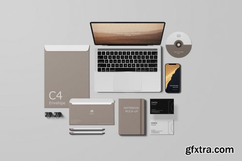 Stationery Branding Mockup Creator