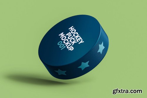 Hockey Puck Mockup 001