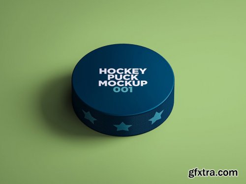 Hockey Puck Mockup 001